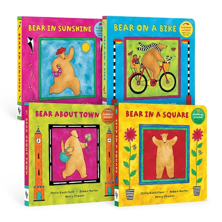 Barefoot Books PreK Bear Series Board Book Bundle, 4PK 9798888593318